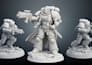 sculpt 3d model action figure and character for 3d printing